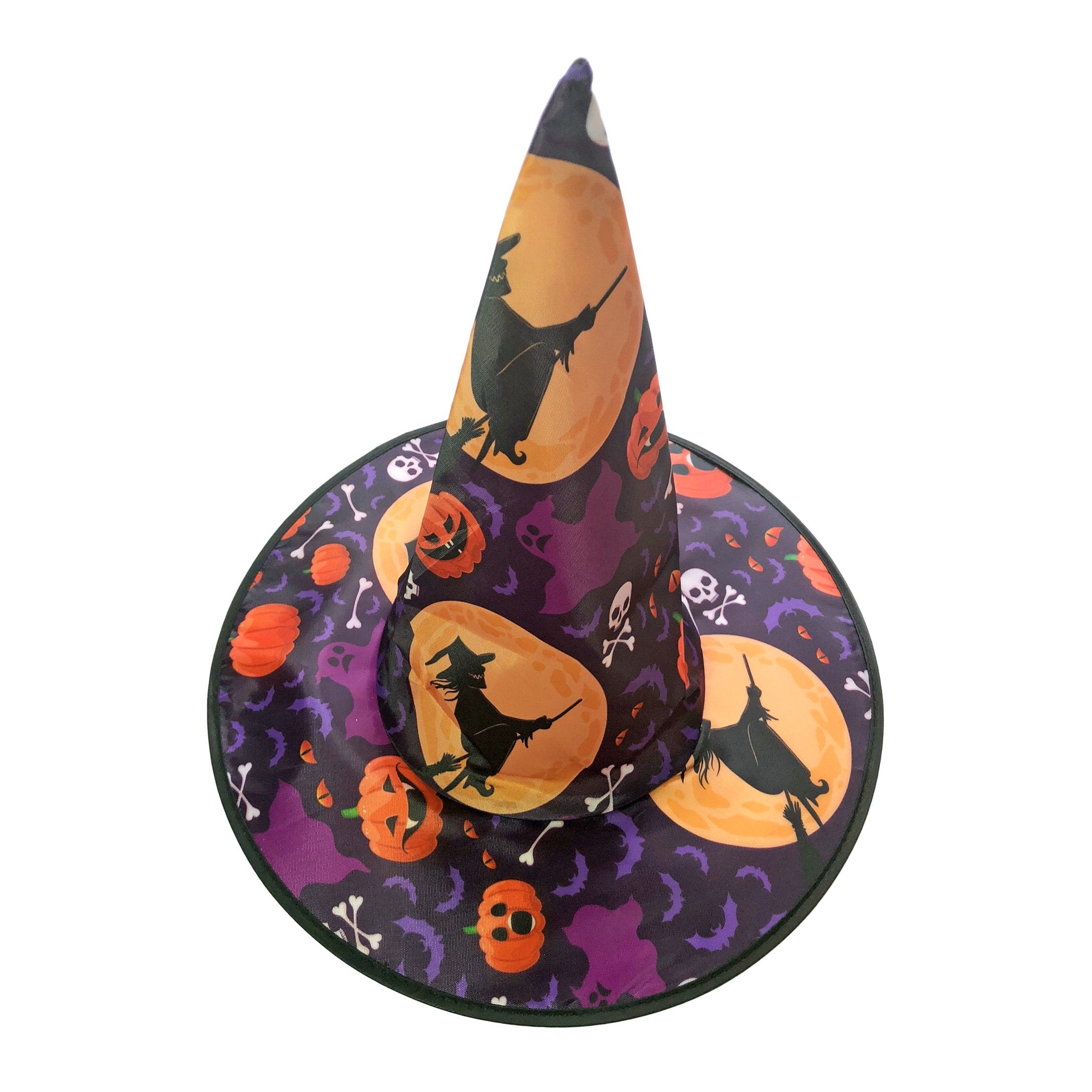 Halloween Witch Hat Witches Hats Women Adult Wizard Men Costume Cosplay ... Witches hat near me