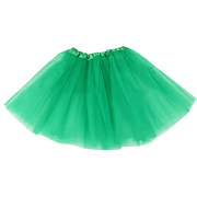 Girls Tulle Tutu - Dark Green 30cm