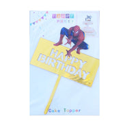 Cake Topper - Happy Birthday - Spidey