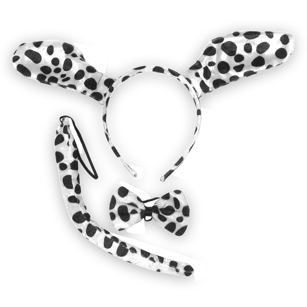 Childrens Dalmation Ears, Tail and Bow Tie 2 Simply Party Supplies