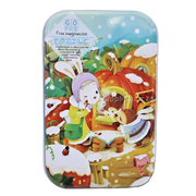Free Imagination 60pc Puzzle in Travel Tin - Winter at Moles House