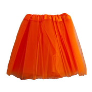 Girls Orange Tulle Tutu