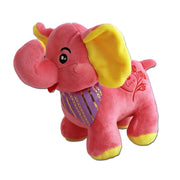 Elephant Plush Toy - Pink