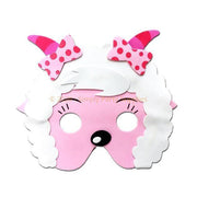 Goat Childrens Foam Animal Mask - Pink Face