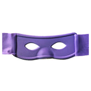 Superhero Fabric Eye Mask - Purple