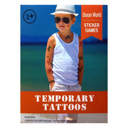 Kids Ocean Temporary Tattoo Pack