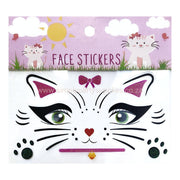 Childrens Temporary Face Art Sticker - Cat