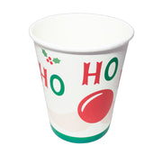 Christmas Paper Cups Ho Ho Ho - Pack Of 8
