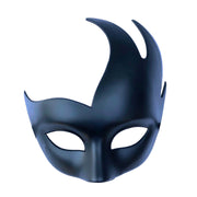 Plain Black Winged Style Masquerade Mask
