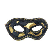 Masquerade Mask With Black Gold And Trim