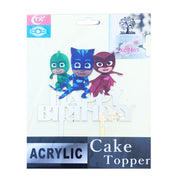 Cake Topper - Happy Birthday - PJ