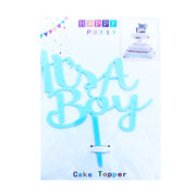 Cake Topper - Happy Birthday - Its A Boy