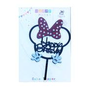 Cake Topper - Happy Birthday - Minnie #2