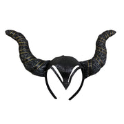Maleficent Style Large Horn Headband
