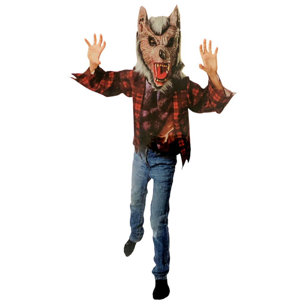Childrens Werewolf Halloween Costume Ages 79 Simply Party Supplies