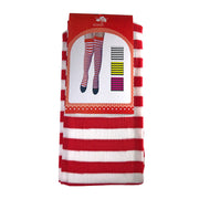 Red And White Stripe Stockings