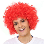 Curly Red Fancy Dress Wig