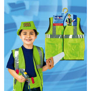 Childrens Deluxe Construction Builder Costume Ages 4-7