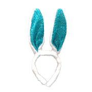 Glitter Bunny Ears - Blue