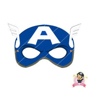 Childrens Download And Print Avengers Captain America Mask