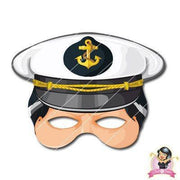Childrens Download And Print Naval Captains Mask