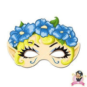Childrens Download And Print Fairy Mask - Blue