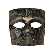 Silver Bauta Venetian Mens Masquerade Mask