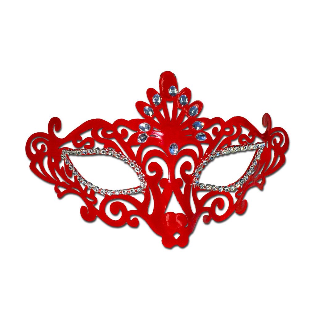 Red Masquerade Mask – Simply Party Supplies