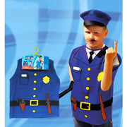 Childrens Policeman Costume Ages 4-7