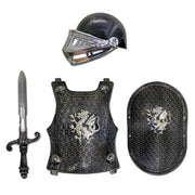 Childrens Deluxe Medieval Armor Set Ages 5-8