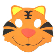 Tiger Childrens Foam Animal Mask With Friendly Face