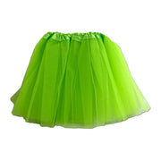 Adults Tulle Tutu Skirt - Lime Green 40cm