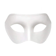 Plain White Masquerade Mask