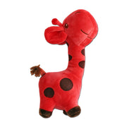 Giraffe Plush Toy - Red