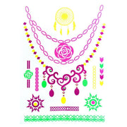 Day-Glo Temporary Tattoos - Design 102