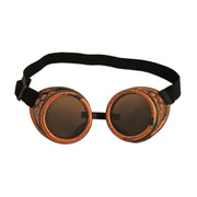 Steampunk Plastic Bronze Colour Goggles