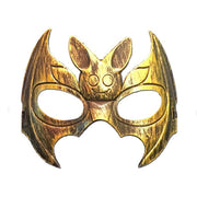 Gold Ventetian Style Bat Masquerade Mask