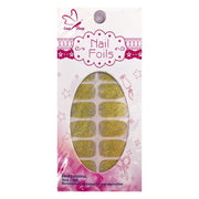 Glitter Nail Stickers - Yellow Shade