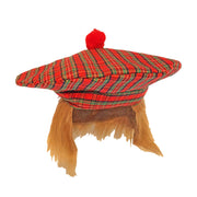 Scottish Tam O' Shanter Hat With Ginger Hair