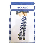 Blue and White Sailor Stockings