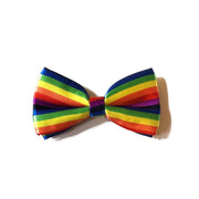 Satin Bow Tie - Rainbow