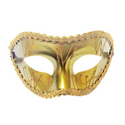 Gold Venetian Masquerade Mask With Trim