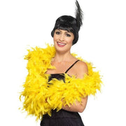 Feather Boa - Yellow