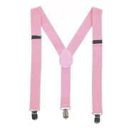 Suspenders - Light Pink