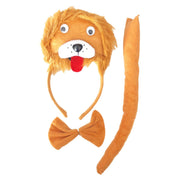 Lion Head With Bow Tie And Tail