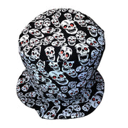 Halloween Skull Design Mad Hatters Hat