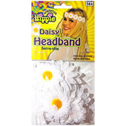 Hippie White Daisy Headband