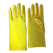 Economy Adult Short Gloves - Yellow