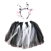 Girls Cow Tutu With Ears