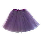 Adults Tulle Tutu Skirt - Purple 40cm